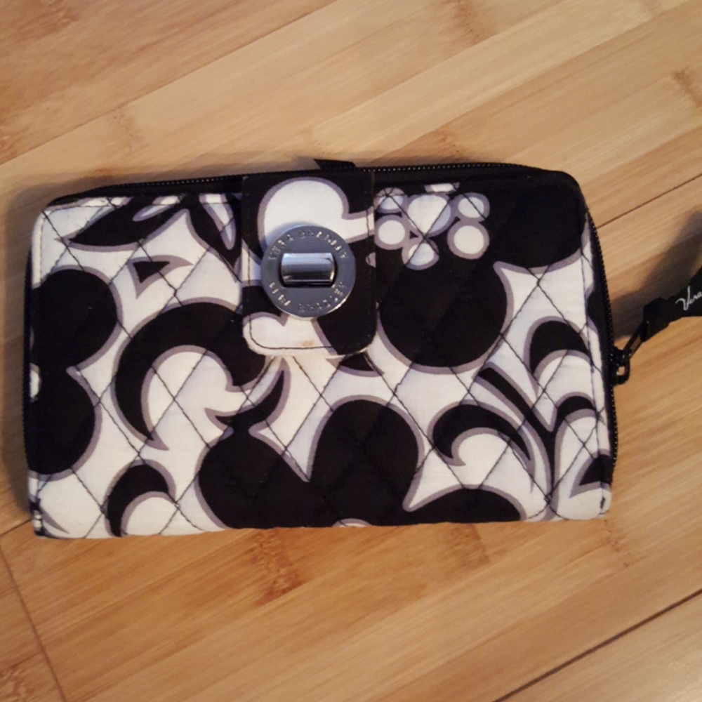 Vera Bradley Night & Day Turnlock Wallet